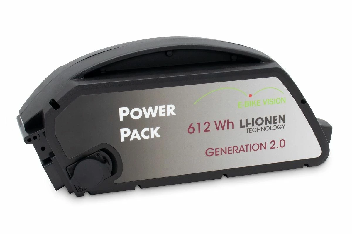 E-Bike Vision PowerPack Für Bosch Classic Line 612 Wh Rahmenakku