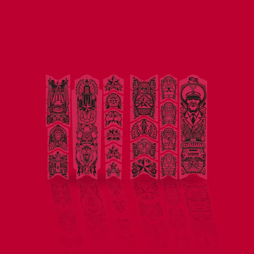 Unleazhed - BP01 Schutzfolie Frame Dawai Black Glossy L